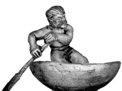 Celt rowing coracle (28mm)