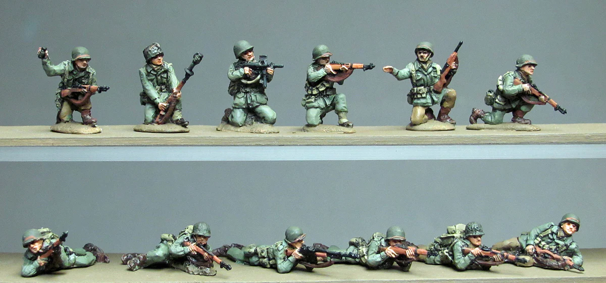 43 Uniform US prone and kneeling (20mm) - Image 2