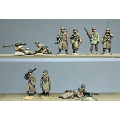 Americans in Greatcoat, command (20mm) - Image 2