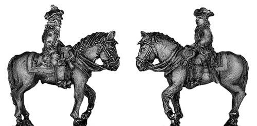 Austrian mounted infantry officer (18mm)