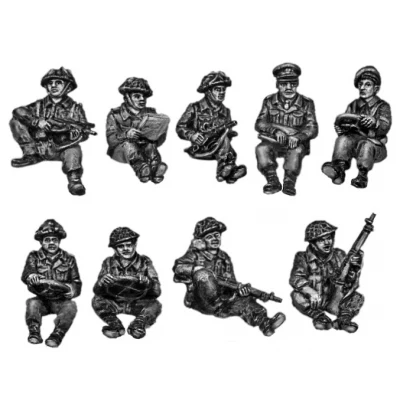 British infantry for jeeps (20mm)