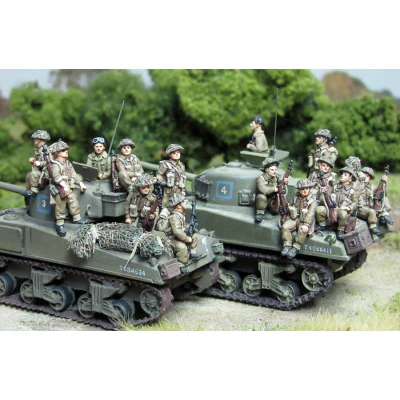 British Infantry tank riders – Sets 1 and 2 (20mm) - Image 2