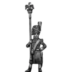 Chasseur of the Guard eagle bearer, greatcoat (18mm)