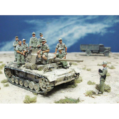 DAK Panzertruppen - relaxing (20mm) - Image 2
