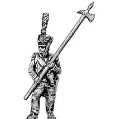 Deuxieme Portaigle, with halberd (18mm)