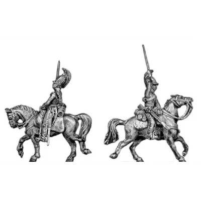 Dragoon, charging (18mm)