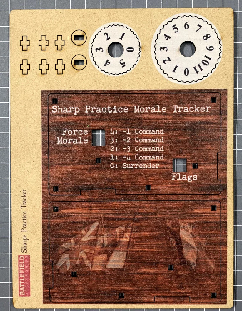 Force Morale Tracker (Sharp Practice) (TTR) - Image 4