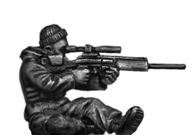 German KSK sniper with PSG1 (28mm)