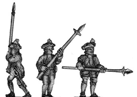 German Musketeer NCO/Sergeant (18mm)