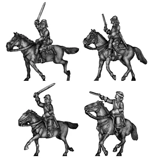 Gordon's Horse, charging (28mm)