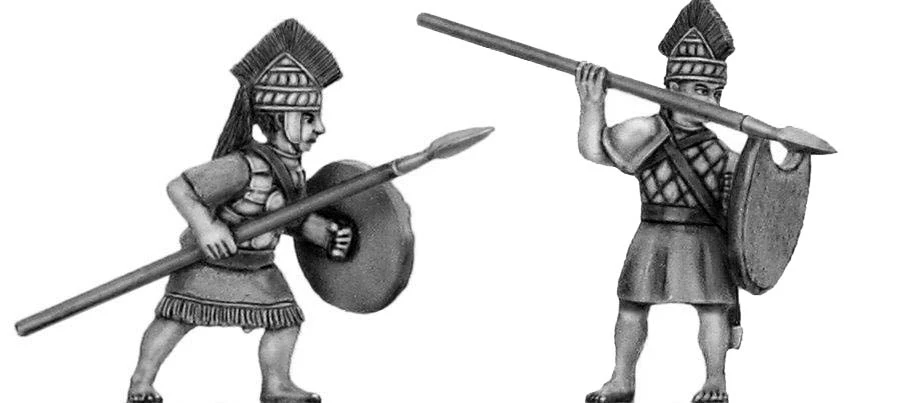 Greek infantry in action (28mm) - Image 4