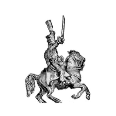 Hussar officer, shako (18mm)