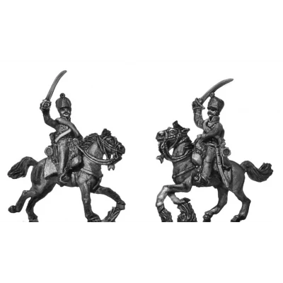Hussars, charging (18mm)