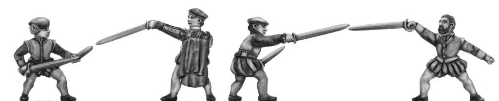 Italian Renaissance Duelists (28mm)