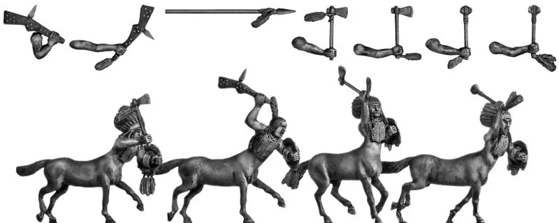 Liberi Centaur Hand Weapons (28mm)