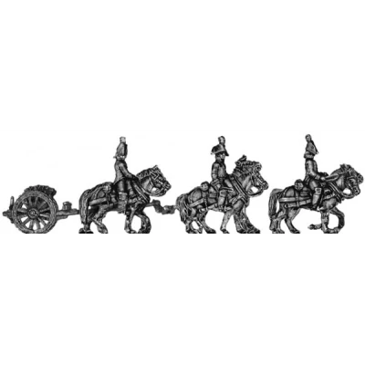 Light limber, team and riders (18mm)