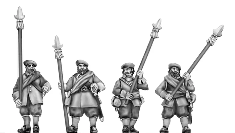 Scots Officer, partizan (18mm)
