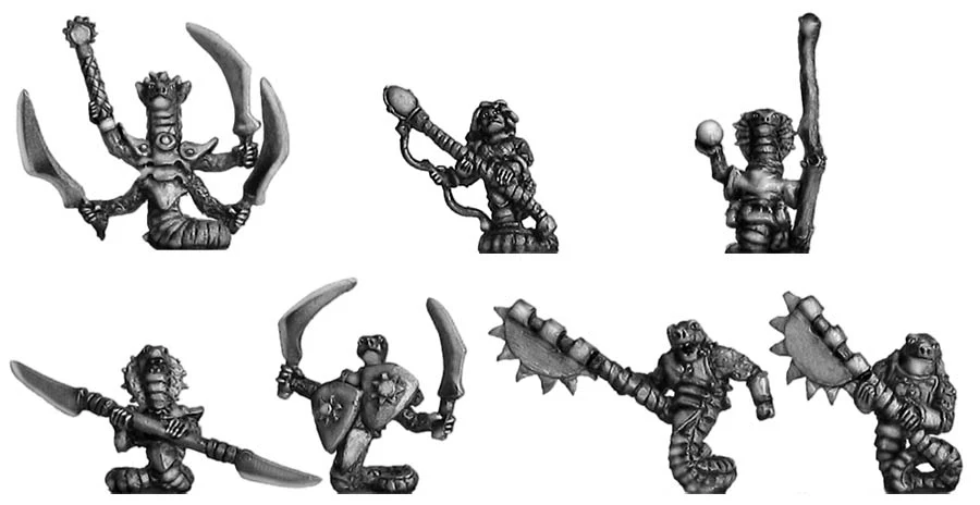Ophidian characters (10mm)