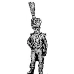 Fusilier of the Guard chasseur officer (18mm)