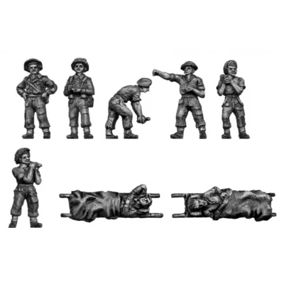 R.A.M.C loading ambulance with casualties (20mm)