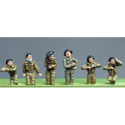RAC Crew set 3 half figures (20mm)