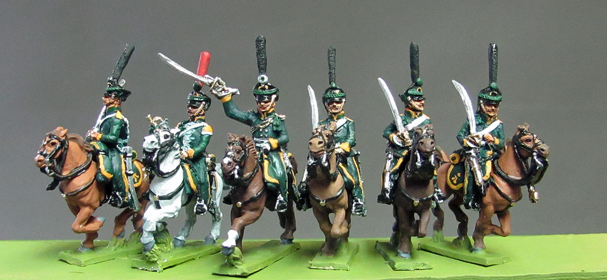 Russian chasseur/mounted jaeger trumpeter (18mm) - Image 2