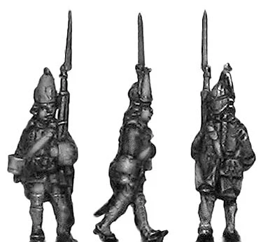 Russian Grenadier, winter uniform, marching (18mm)