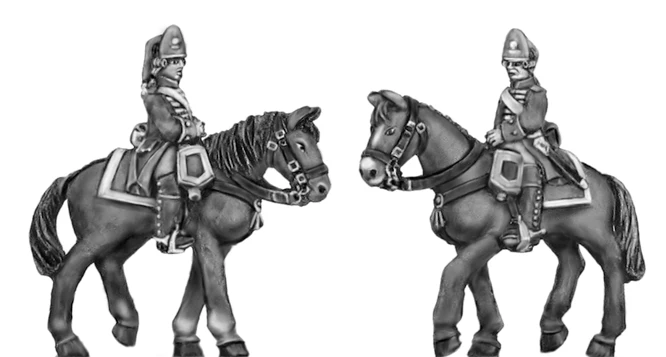 Spanish Guard Cavalry, Horse Grenadier (18mm)