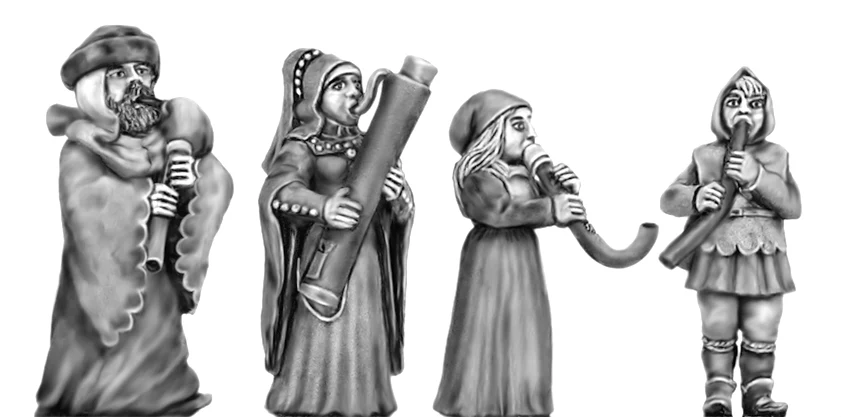 The Complete Medieval Feast and Band (28mm) - Image 5