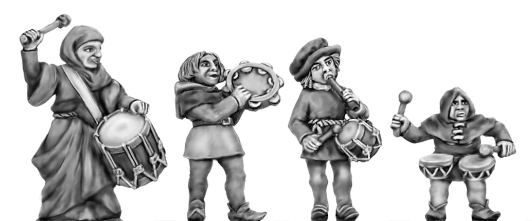 The Complete Medieval Feast and Band (28mm) - Image 6