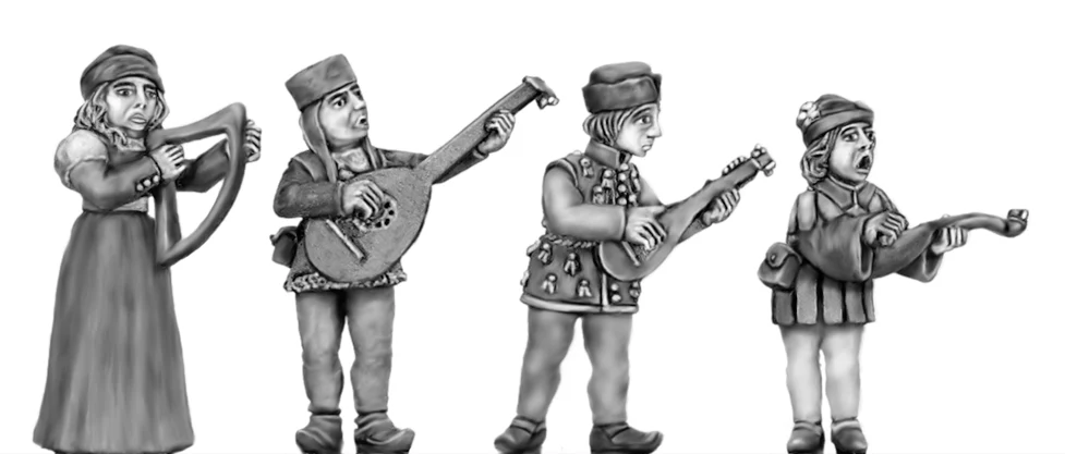 The Complete Medieval Feast and Band (28mm) - Image 7